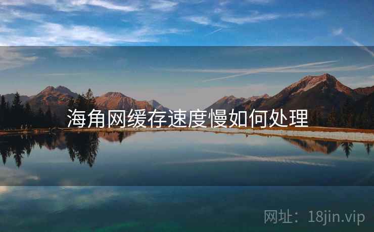 海角网缓存速度慢如何处理 海角网缓存速度慢如何处理