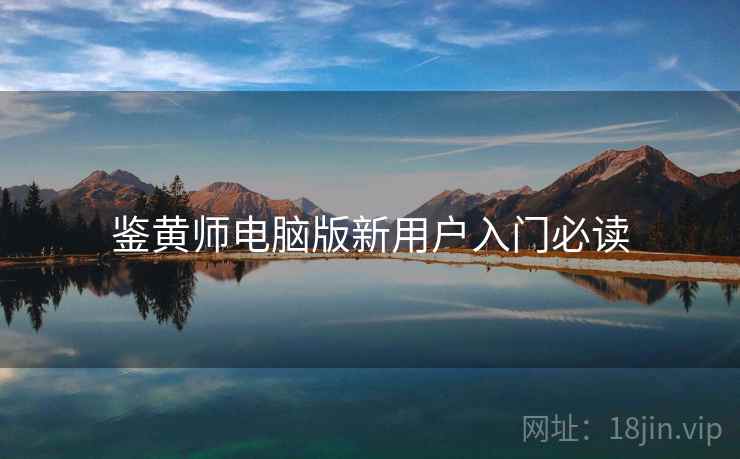 鉴黄师电脑版新用户入门必读