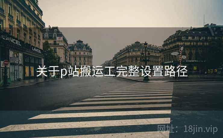 关于p站搬运工完整设置路径
