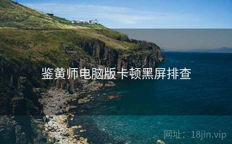 鉴黄师电脑版卡顿黑屏排查 鉴黄师电脑版卡顿黑屏排查