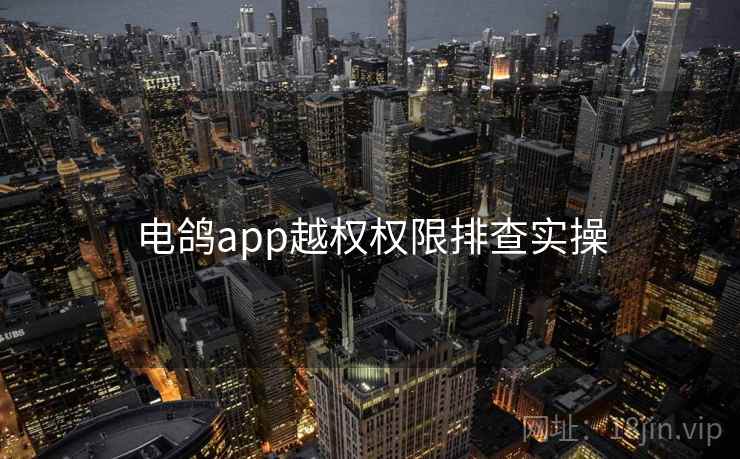 电鸽app越权权限排查实操 电鸽app越权权限排查实操